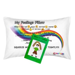 My Feelings Pillow Case and Book