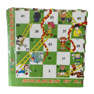 Jumbo Snakes and Ladders Foam Puzzle Mat
