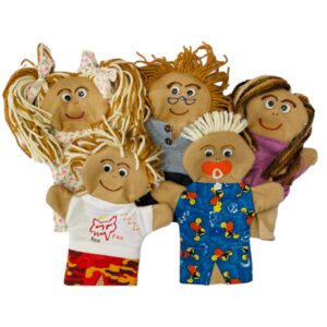 Family of Hand Puppets