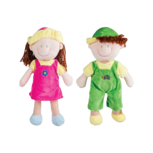 Rag Dolls - Boy and Girl