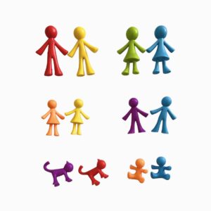 Rainbow Family Set (12 pieces)