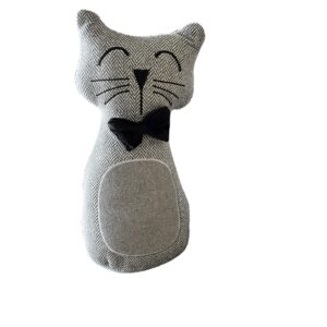 Weighted Pet - Cat with Black Bow Tie
