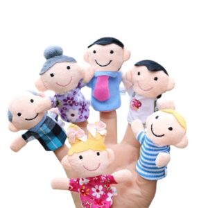 Family Finger Puppets - Fabric