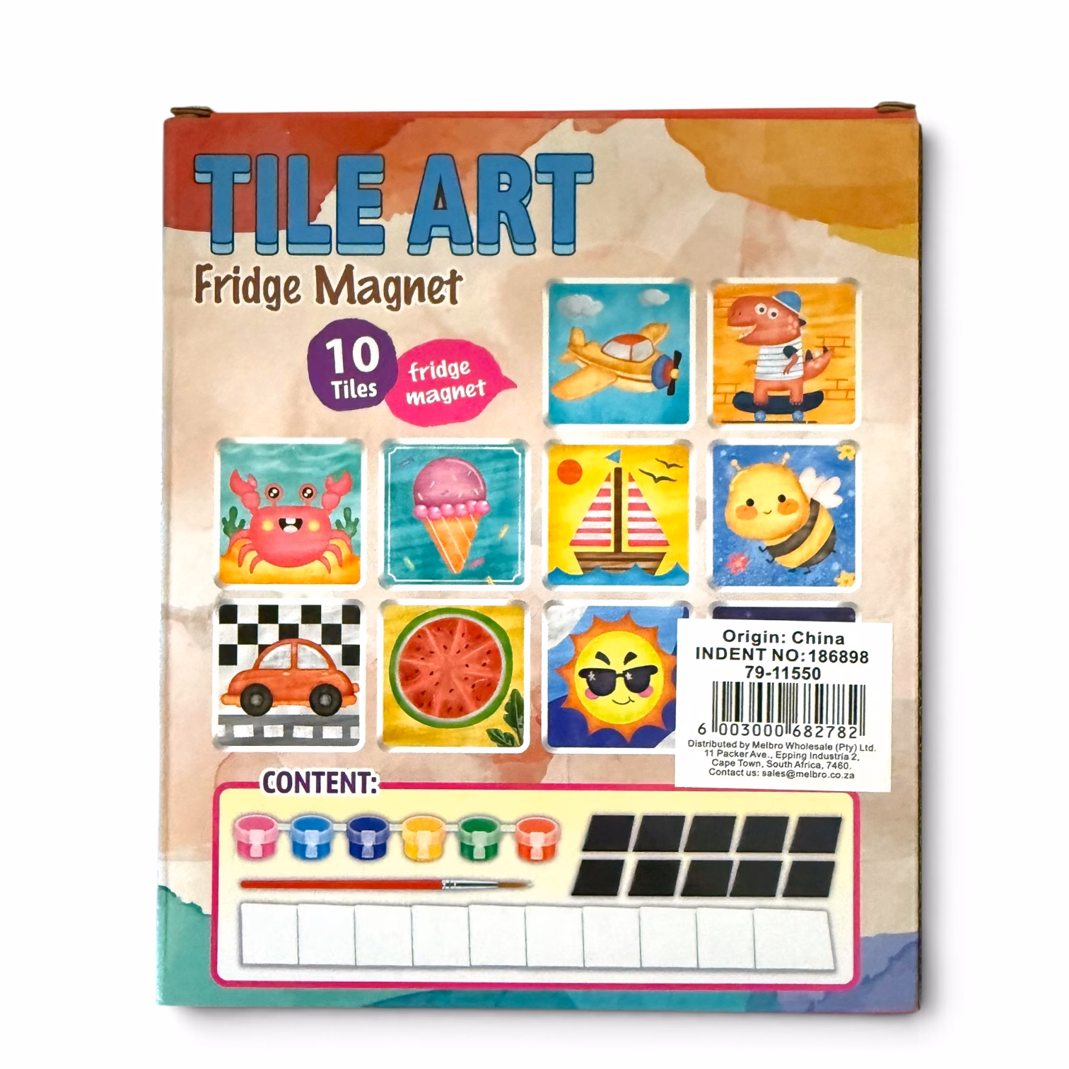 Tile Art Fridge Magnets - Creative & Therapeutic Art Activity - Image 2